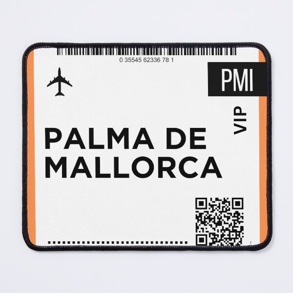 Item preview, Palma de mallorca, Spain Mini Airplane Boarding Pass designed and sold by RoamInk.