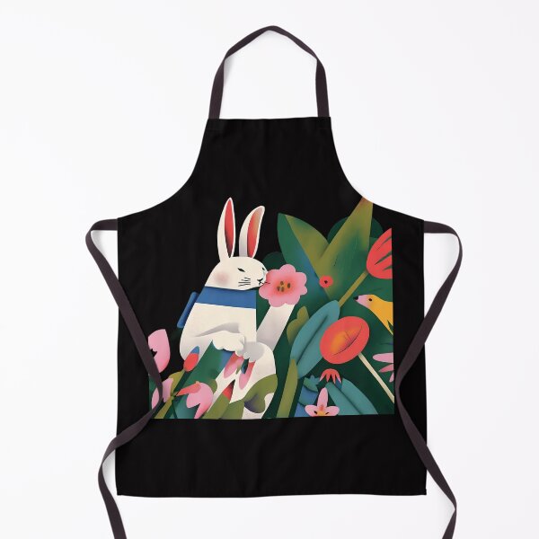 Item preview, Lovely flowers and cute rabbit  designed and sold by Digistorma.