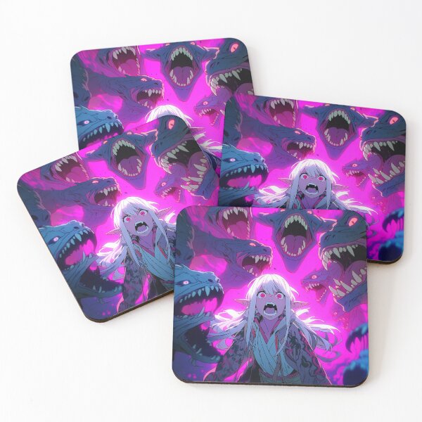 Item preview, Epic Fantasy Dragon Attack Anime Girl designed and sold by bubblegoth.