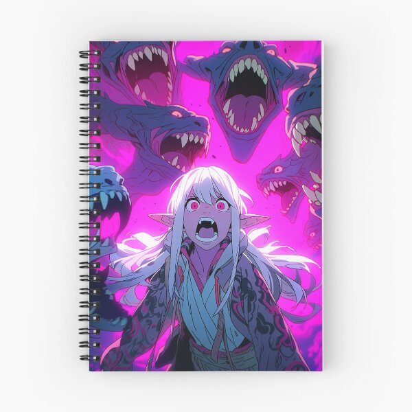 Item preview, Epic Fantasy Dragon Attack Anime Girl designed and sold by bubblegoth.
