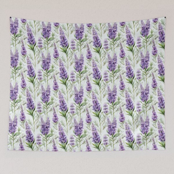 Item preview, Lavender Tile 28: Purple Haze on Fragrant Spikes and Fields of Violet Perfume designed and sold by TheBrainArt.