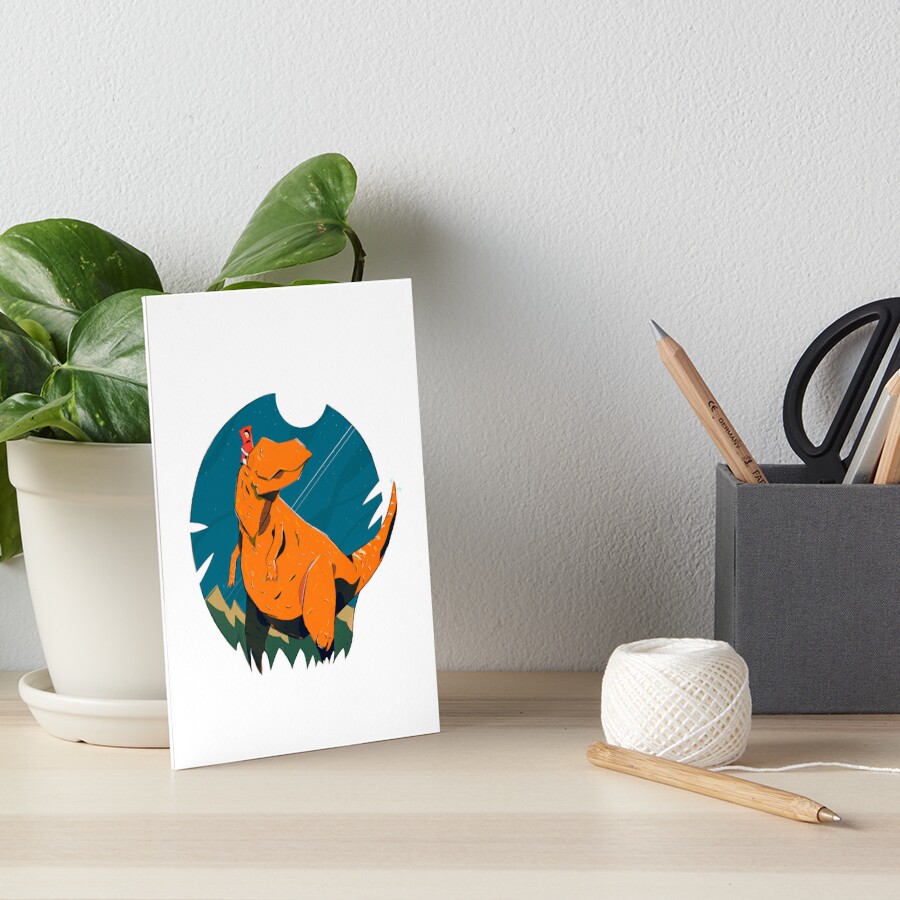 Item preview, Art Board Print designed and sold by THE-RED-ROBOT.