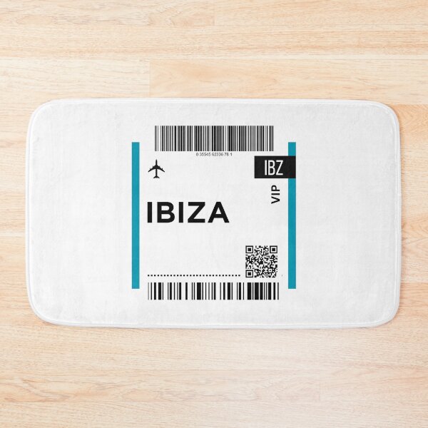 Item preview, Ibiza, Spain Mini Airplane Boarding Pass designed and sold by RoamInk.