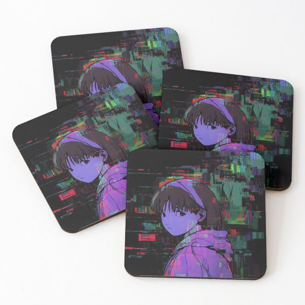 Aperçu de l'œuvre Réalités filaires révélées : expériences en série Lain Fan Art, Cyberpunk Anime et mystères de réalité virtuelle créée et vendue par InsaneLEDP1994.