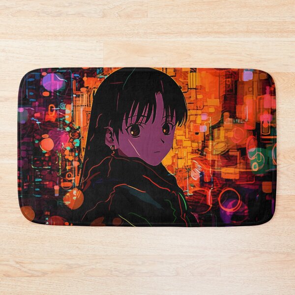 Item preview, Wired Realities Unveiled: Serial Experiments Lain Fan Art, Cyberpunk Anime, and Virtual Reality Mysteries designed and sold by InsaneLEDP1994.