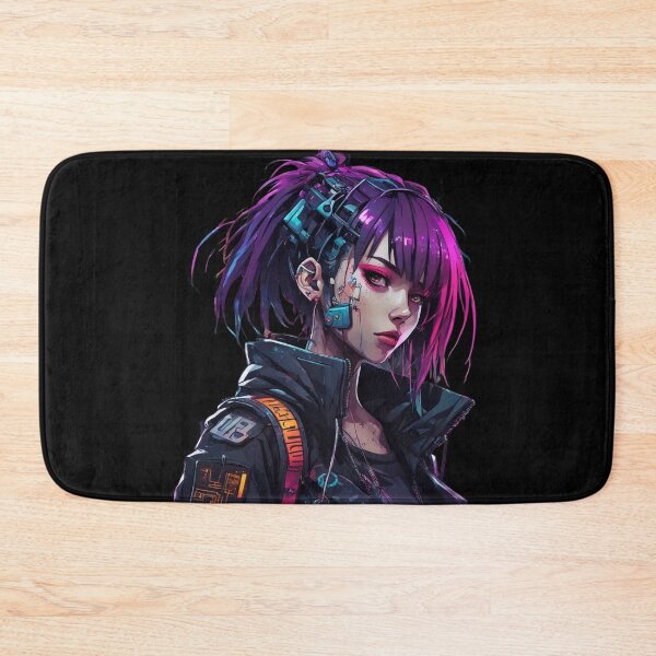 Item preview, Augmented Cyberpunk Girl, Manga Style Design designed and sold by Burn-Ego.