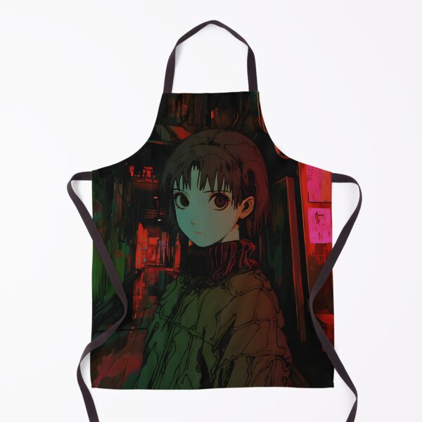 Item preview, Wired Realities Unveiled: Serial Experiments Lain Fan Art, Cyberpunk Anime, and Virtual Reality Mysteries designed and sold by InsaneLEDP1994.