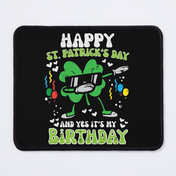 Item preview, Happy St Patricks Day Birthday Shamrock Dab Boys Girls s designed and sold by BalladOfZeus.