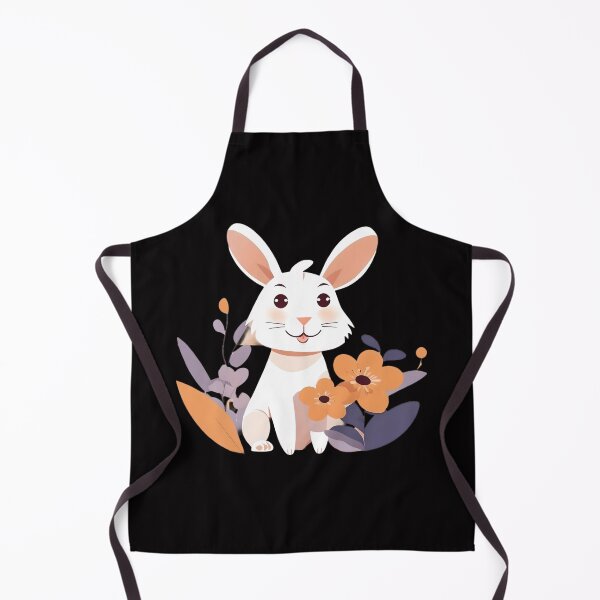Item preview, flowers and lovely rabbit  designed and sold by Digistorma.