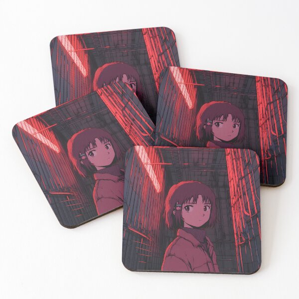 Item preview, Wired Realities Unveiled: Serial Experiments Lain Fan Art, Cyberpunk Anime, and Virtual Reality Mysteries designed and sold by InsaneLEDP1994.