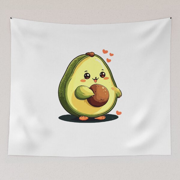 Item preview, cute avocado designed and sold by tkhrbika.