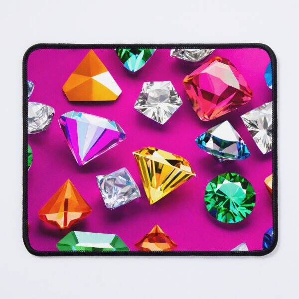 Item preview, Diamonds painted on a pink background designed and sold by SweetRossel.
