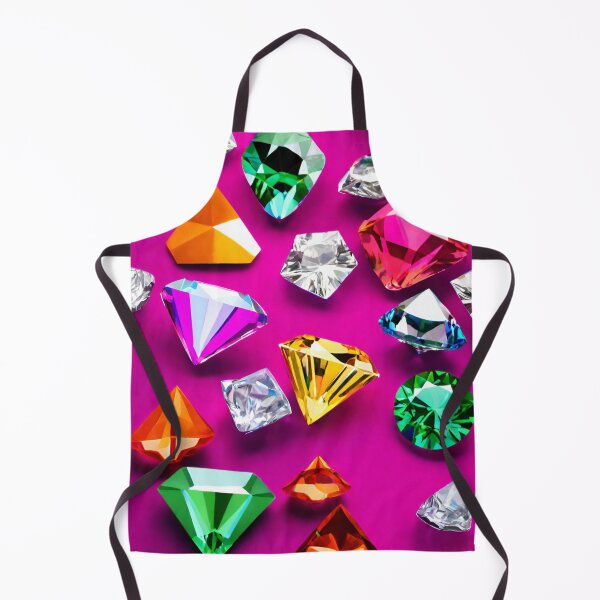 Item preview, Diamonds painted on a pink background designed and sold by SweetRossel.