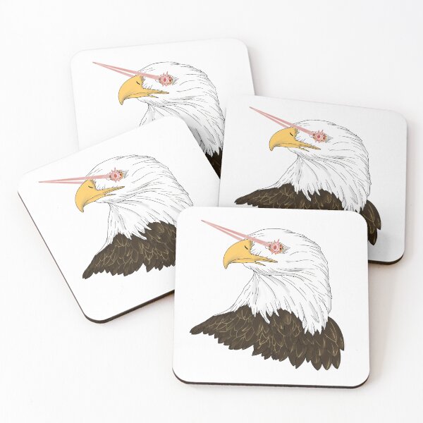 Item preview, Eagle with Laser Eyes designed and sold by Bearschtick In The Woods.