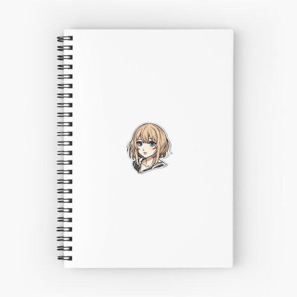 Item preview, Anime Girl with Blonde hair and Bangs, Blue Eyes designed and sold by zPopPaints.