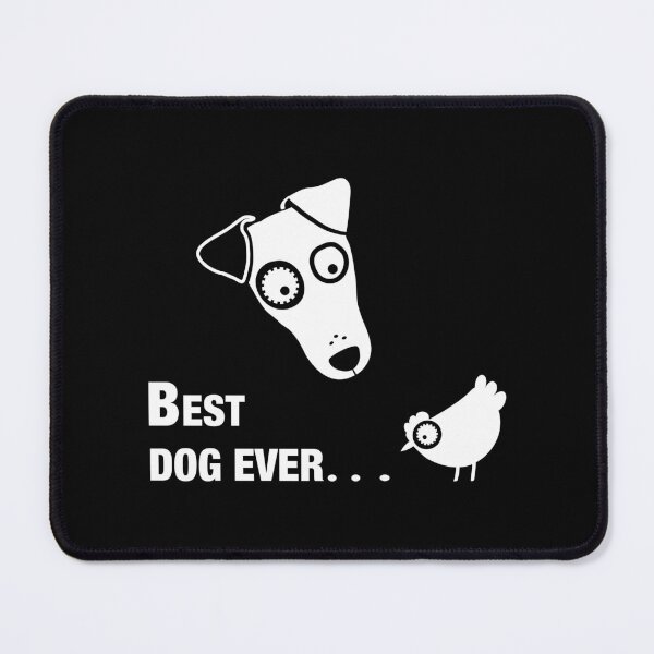 Item preview, Smooth fox terrier with chicken designed and sold by haniku.