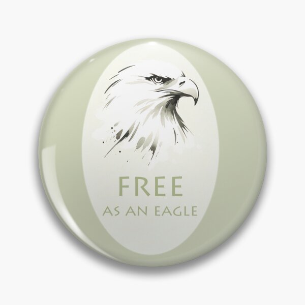 Item preview, Free as an eagle designed and sold by MoxisWatercolor.