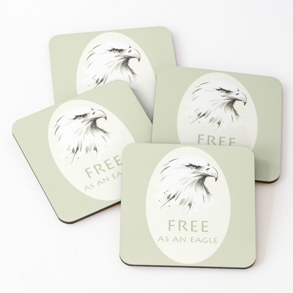 Item preview, Free as an eagle designed and sold by MoxisWatercolor.