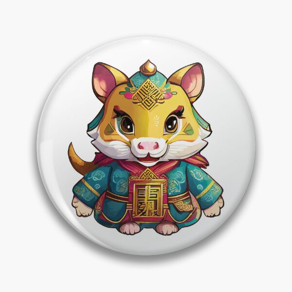 Item preview, Cartoon animal in Asian style art designed and sold by nvrprooo.