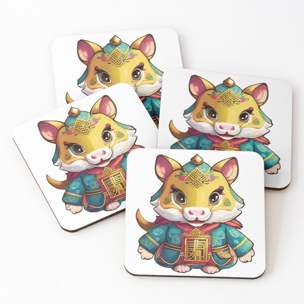 Item preview, Cartoon animal in Asian style art designed and sold by nvrprooo.