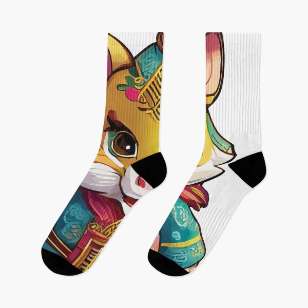 Item preview, Cartoon animal in Asian style art designed and sold by nvrprooo.