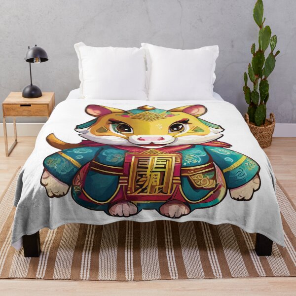 Item preview, Cartoon animal in Asian style art designed and sold by nvrprooo.