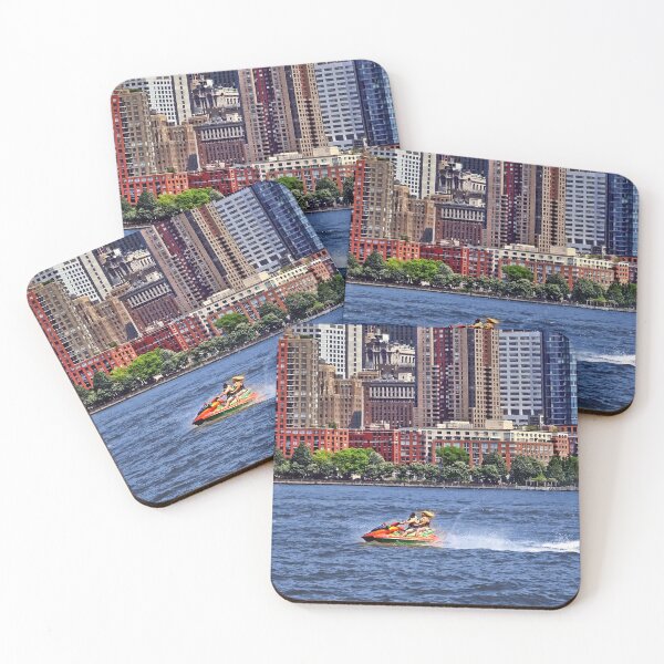 Item preview, Liberty State Park - Jet Skiing in Morris Canal Basin designed and sold by Susan Savad.