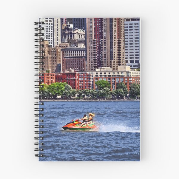 Item preview, Liberty State Park - Jet Skiing in Morris Canal Basin designed and sold by Susan Savad.