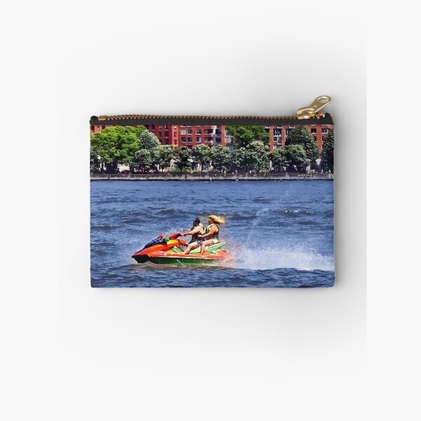 Item preview, Liberty State Park - Jet Skiing in Morris Canal Basin designed and sold by Susan Savad.