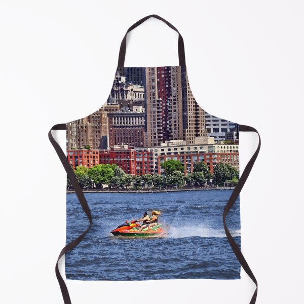 Item preview, Liberty State Park - Jet Skiing in Morris Canal Basin designed and sold by Susan Savad.