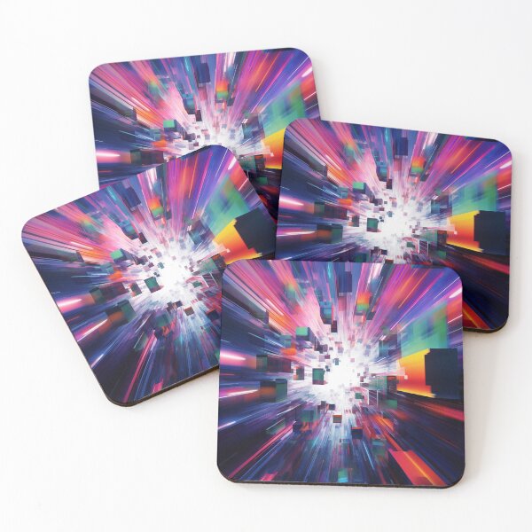 Item preview, Colourful AI Abstract Art designed and sold by AI-Crafted.