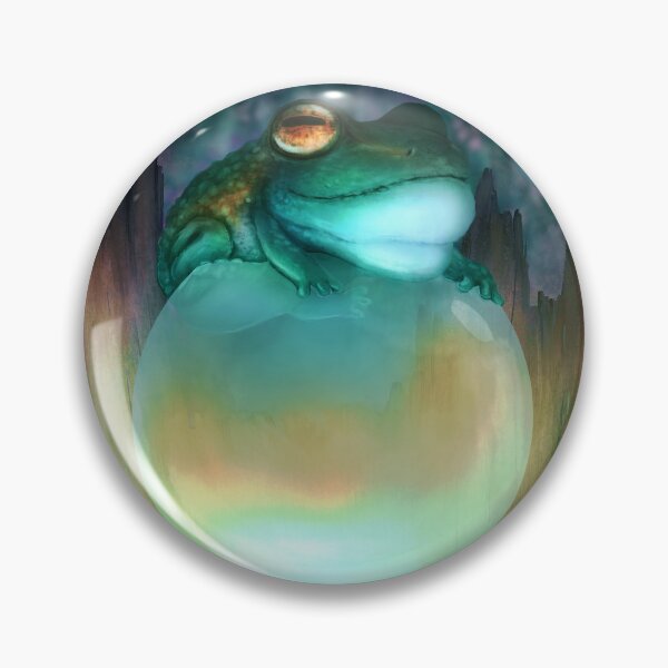 Item preview, Enchanted Forest Frog designed and sold by Errorinsin.