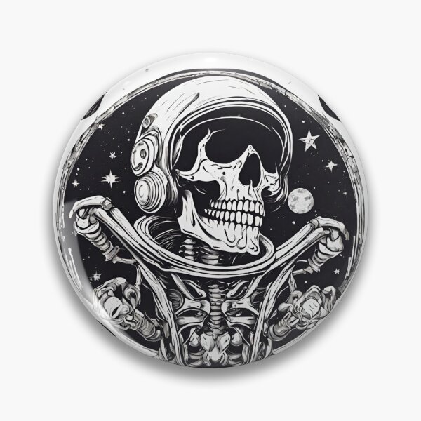Item preview, Space Skeleton Abstract Art  designed and sold by CyberArtistOne.
