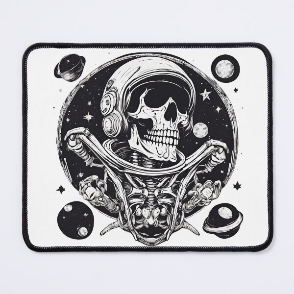 Item preview, Space Skeleton Abstract Art designed and sold by CyberArtistOne.