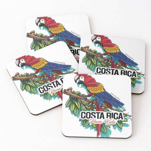 Item preview, Macaw CR Pura Vida designed and sold by Pulunperez.