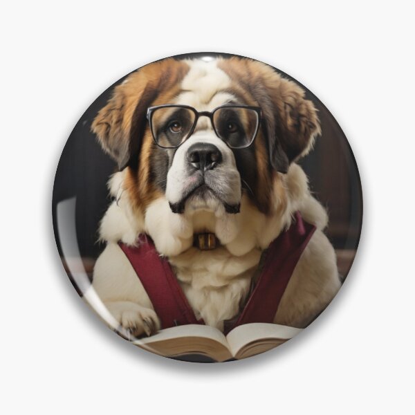 Item preview, Brainy Bernard Read designed and sold by NeatThingLover.