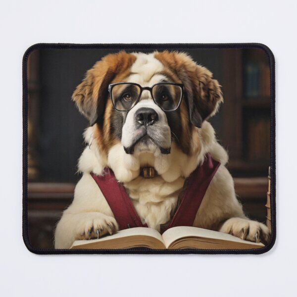 Item preview, Brainy Bernard Read designed and sold by NeatThingLover.