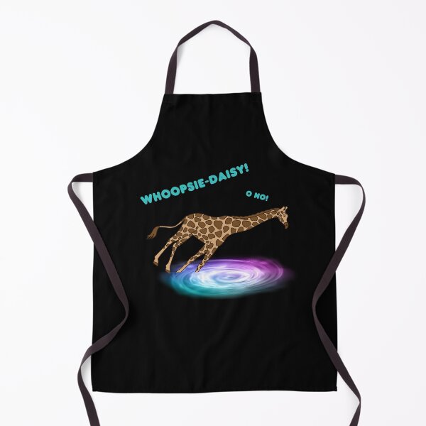Item preview, Whoopsie-daisy! Giraffe through a space portal designed and sold by FrogMoonshot.