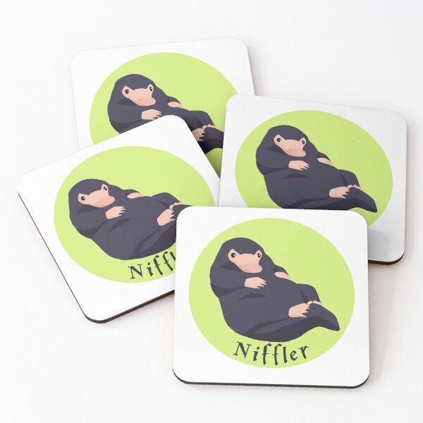 Item preview, Niffler green background  designed and sold by BluebonnetBrush.