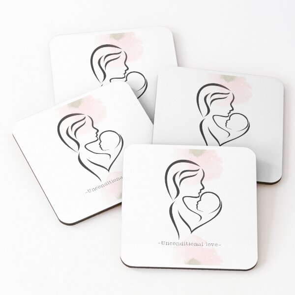 Item preview, Mom unconditional love art minimalist designed and sold by raymishop.