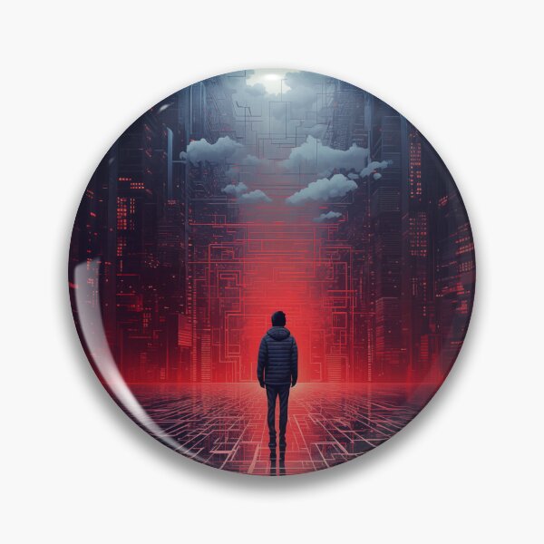 Item preview, A circuit city prepared from AI designed and sold by AI-Crafted.