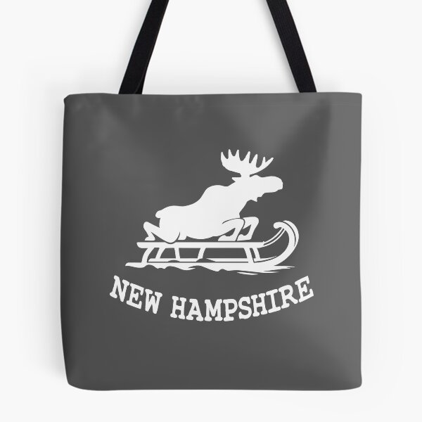 Item preview, New Hampshire moose sledding designed and sold by goodtogotees.