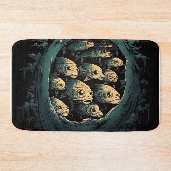 Item preview, a group of sardines in the sea designed and sold by artyficial-.