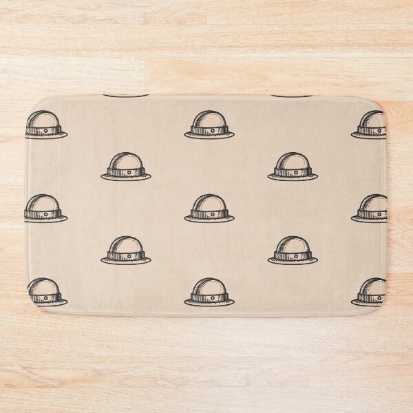 Item preview, Line art of a Bowler hat designed and sold by design-you-love.