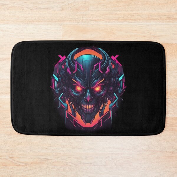 Item preview, Cyborg Demon with Horns, Cyberpunk Design designed and sold by Burn-Ego.