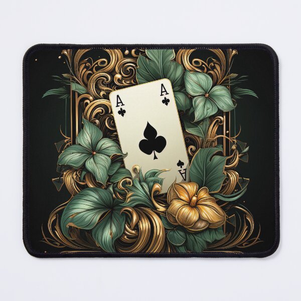 Item preview, an ace of clubs in nature designed and sold by artyficial-.