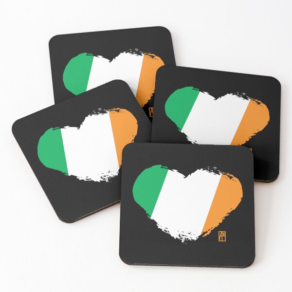 Item preview, I love my country. I love Ireland. I am a patriot. In my heart, there is always the flag of Ireland. designed and sold by ArtProjectShop.