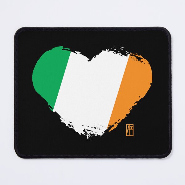 Item preview, I love my country. I love Ireland. I am a patriot. In my heart, there is always the flag of Ireland. designed and sold by ArtProjectShop.