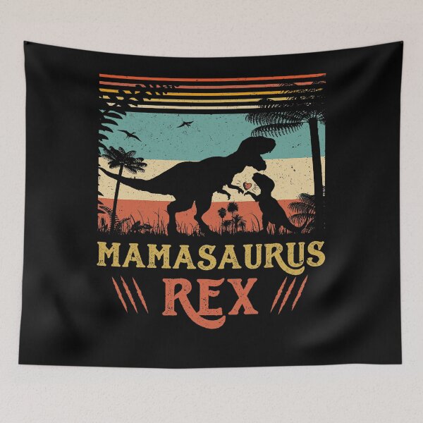 Item preview, Mamasaurus T rex Dinosaur Lover Mother's Day Gift Vintage  (1) designed and sold by SpeedyPrints.