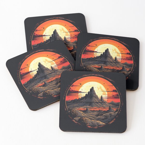 Item preview, badlands in a desert designed and sold by artyficial-.